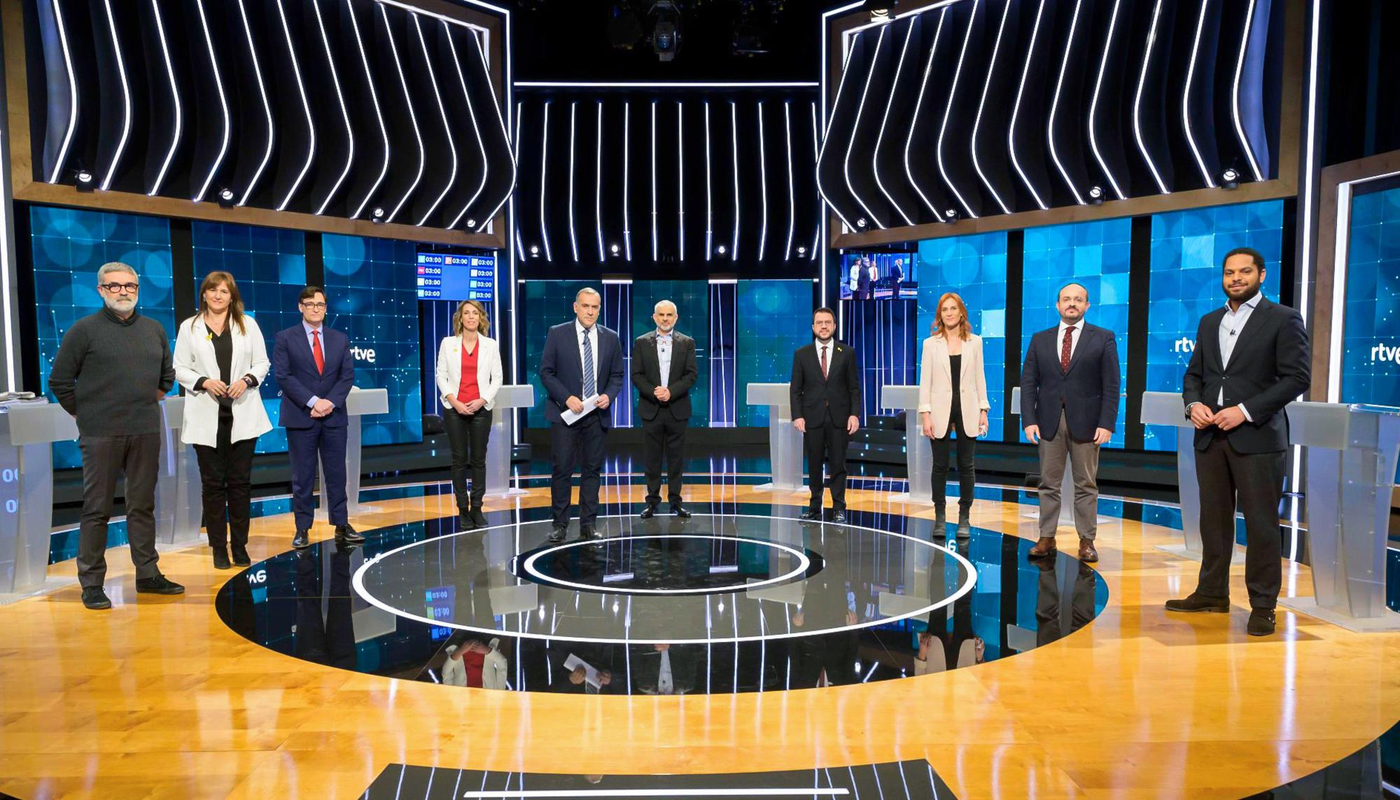 Debate elecciones catalanas 14F