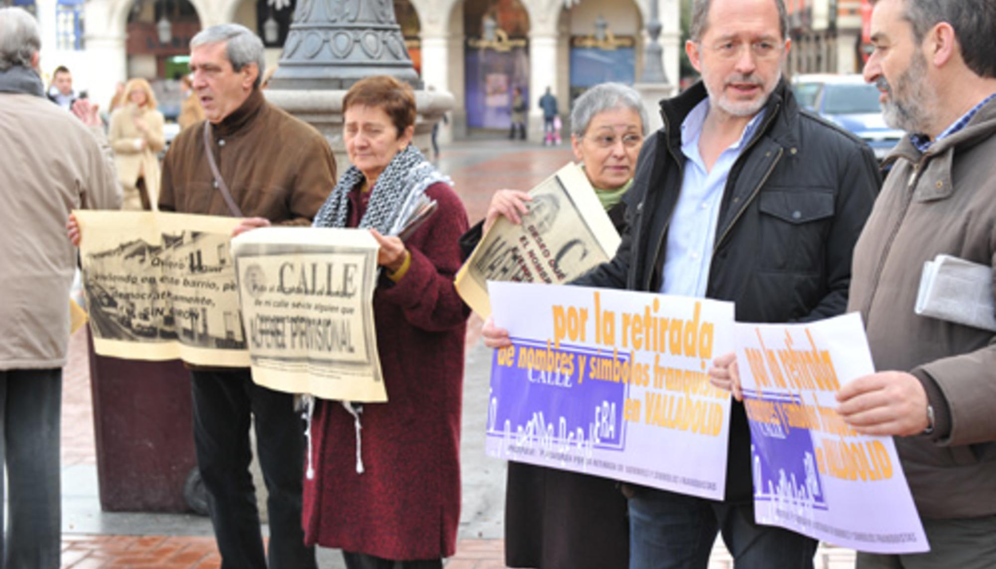 Valladolid símbolos franquistas