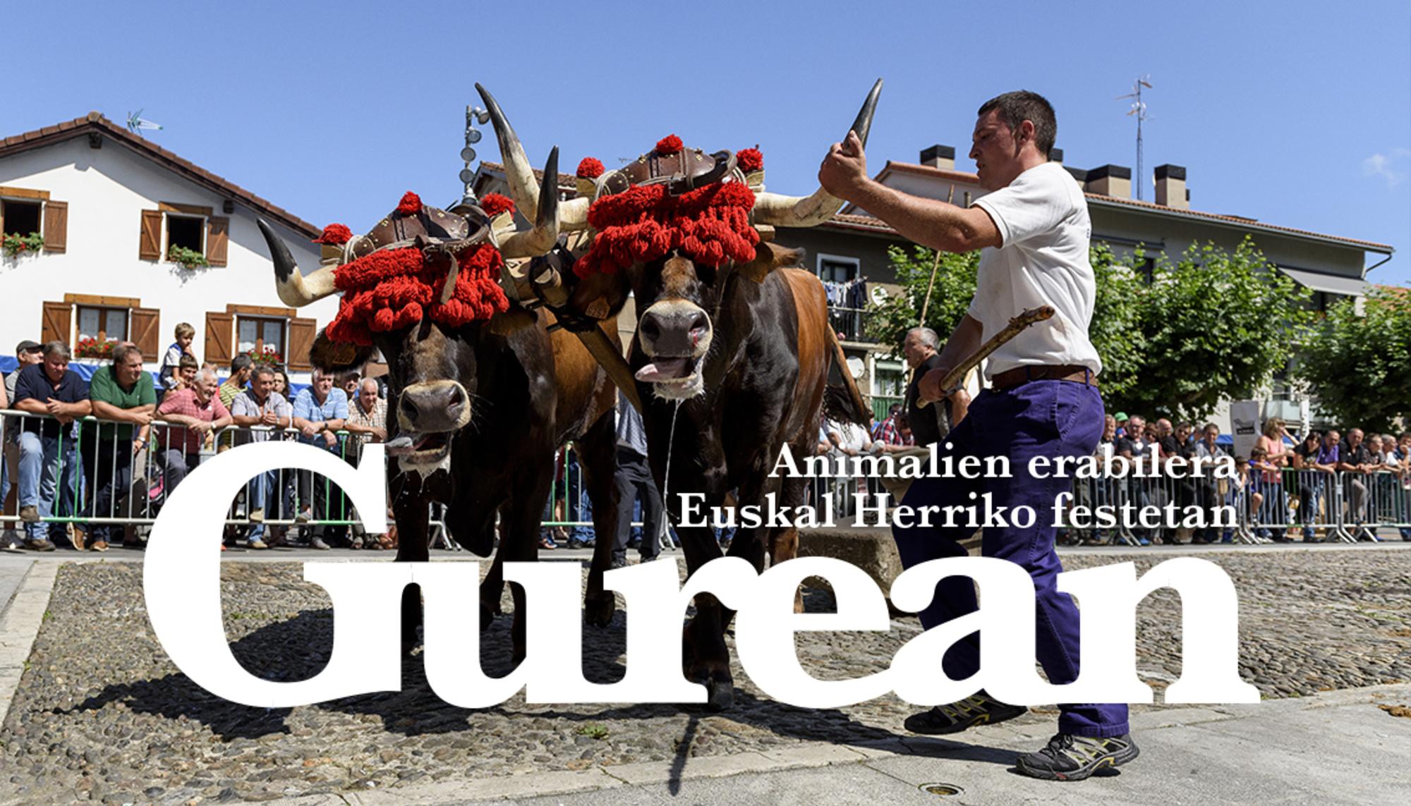 Gurean. Uso de animales en los festivales del País Vasco