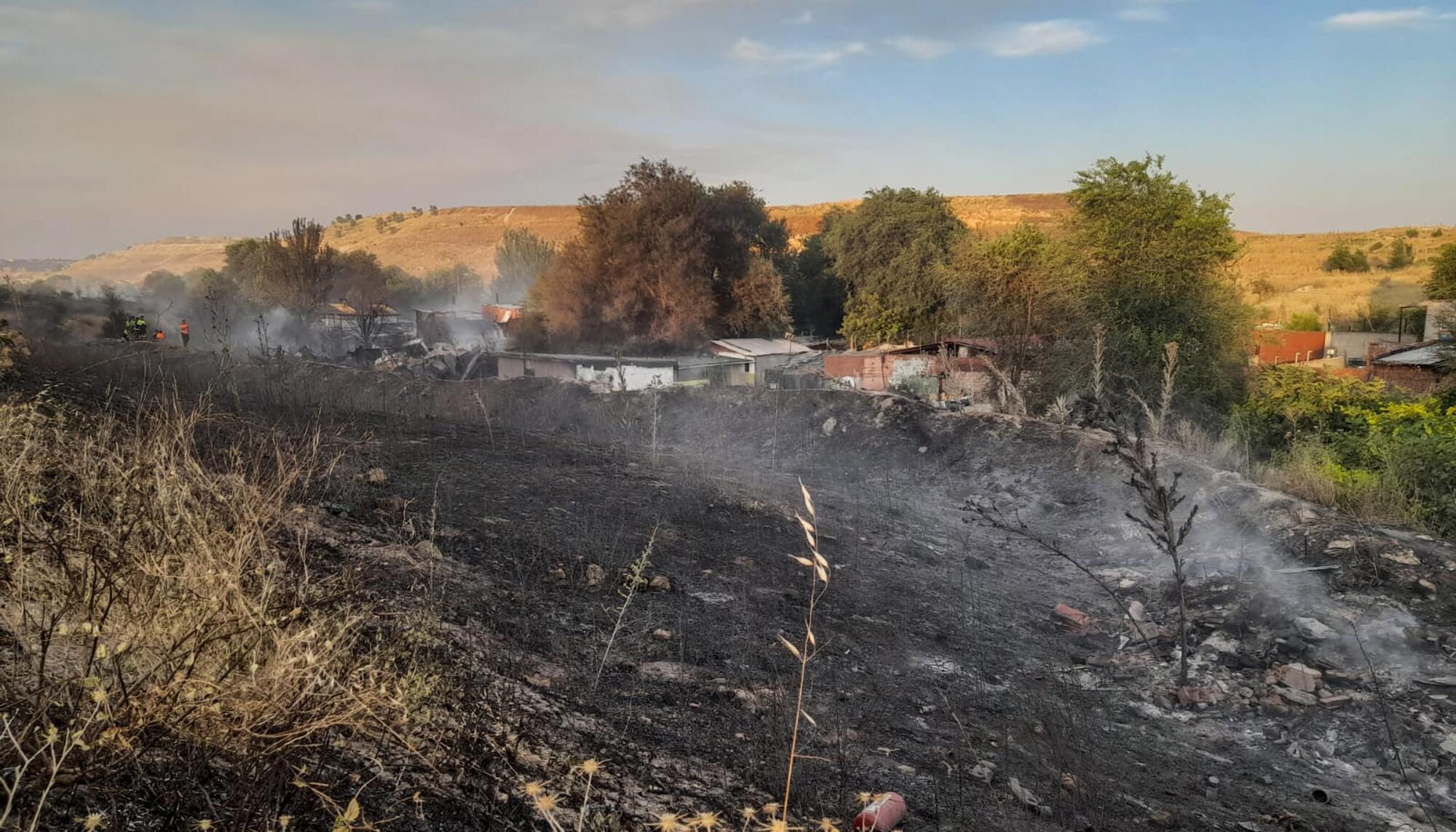 Incendio Cañada