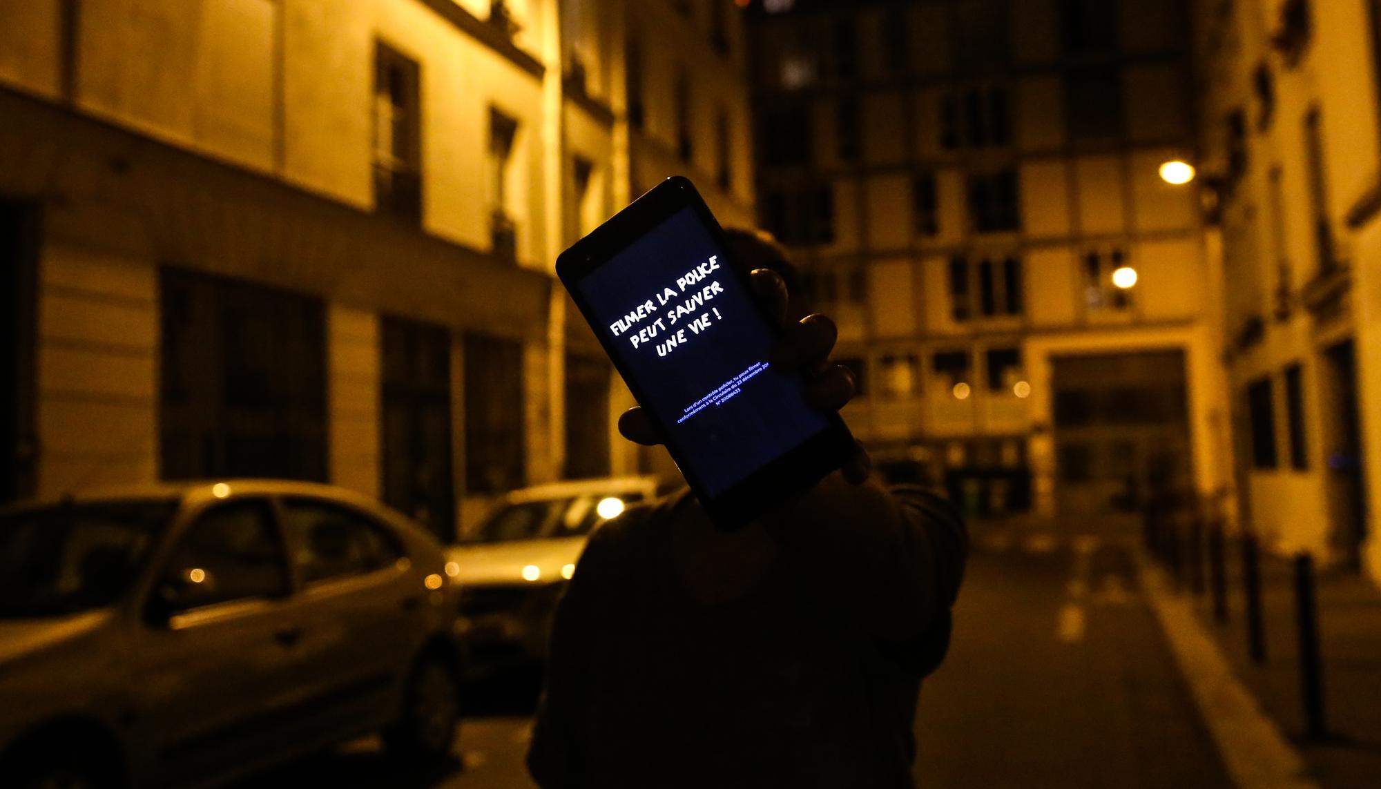 Francia Aplicación Móvil Abusos Policía