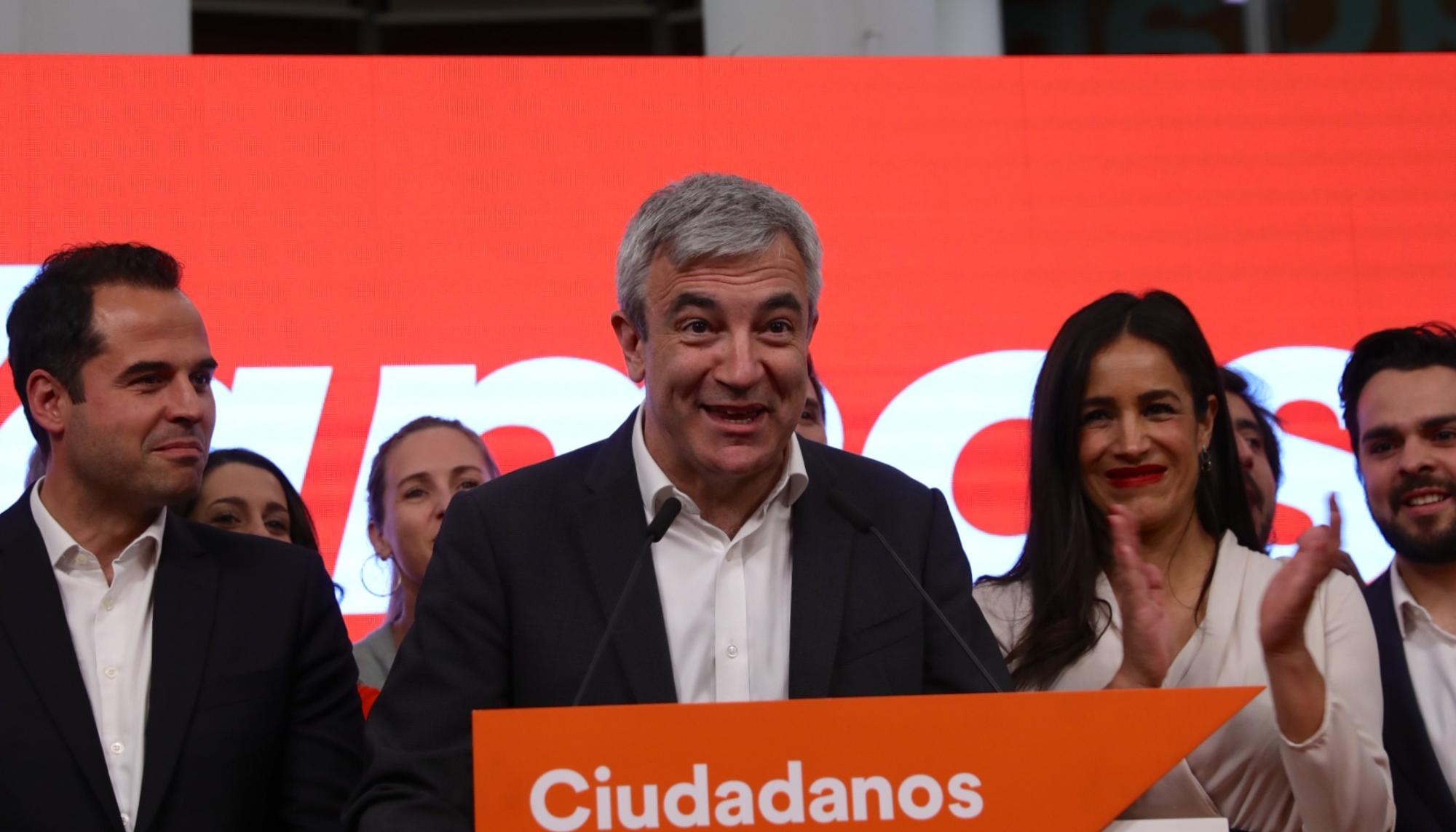 Noche electoral Ciudadanos 26M Luis Garicano