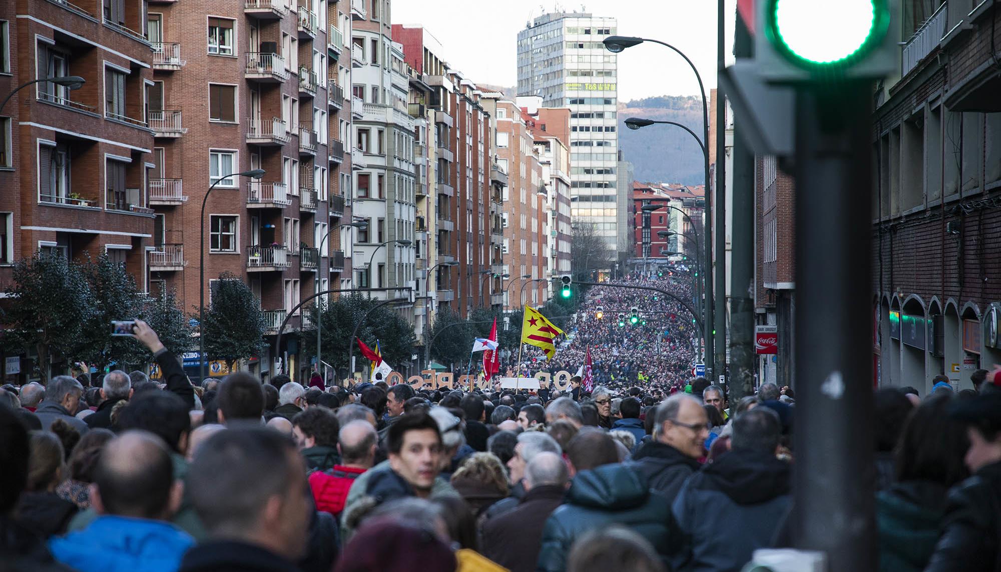 Movimiento contra la dispersión de presos de ETA. - 10