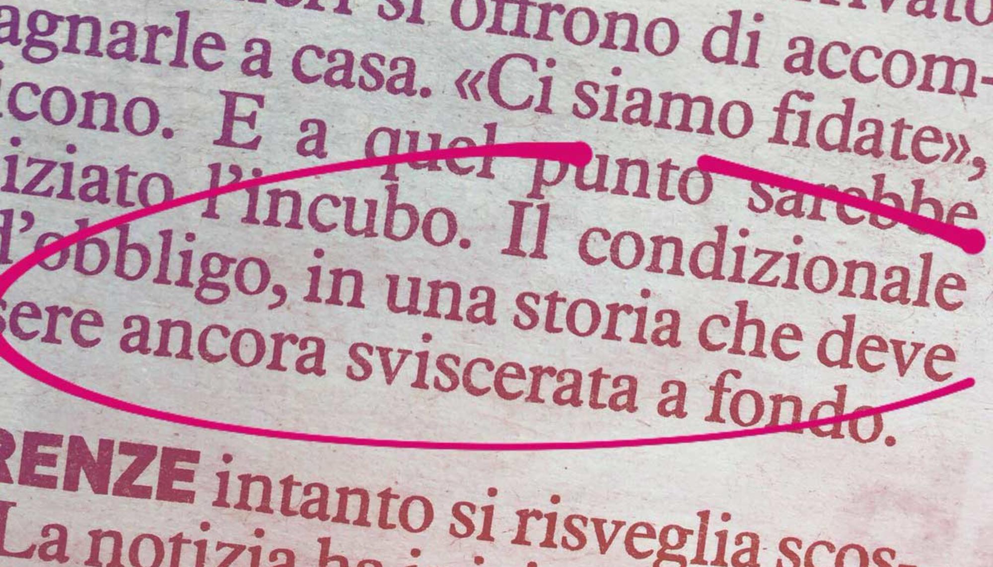 Italia Violaciones