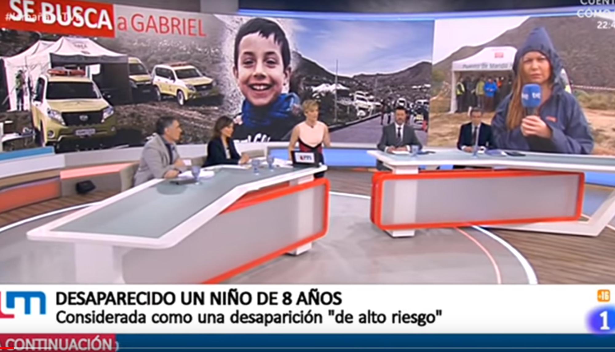 Cobertura de la desaparición y asesinato de Gabriel