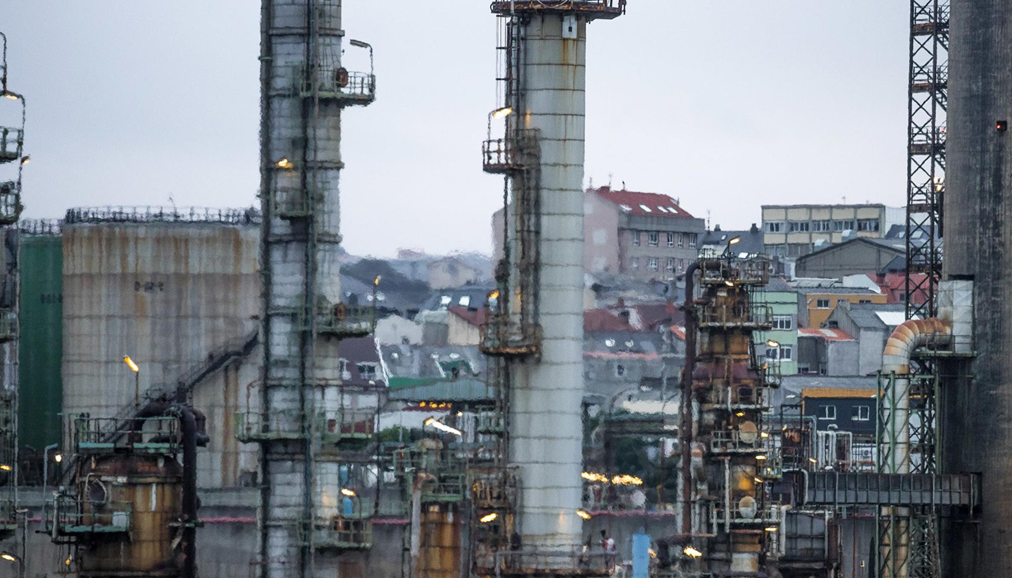 Refinería en A Coruña