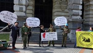 El ‘No a la guerra’ de Sánchez y el gasto militar español