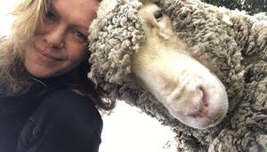 Teya Brooks: “Las ovejas son pacifistas por naturaleza”