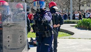 La fotógrafa de Hordago agredida por la policía durante la Huelga General denuncia a la Ertzaintza