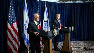 Netanyahu se va de vacío tras su visita a Trump