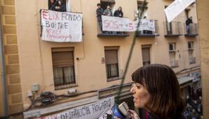 Las vecinas de Tribulete, 7 sientan en el banquillo a altos cargos de Élix Rental por acoso inmobiliario