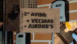 Sabotean 150 pisos turísticos en respuesta a la gentrificación en Madrid
