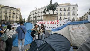 La acampada de Sol: un paseo entre fantasmas