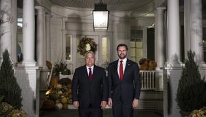 El vicepresidente estadounidense J.D. Vance muestra su apoyo a Orbán a pocos días de las elecciones en Hungría