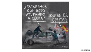 Los caballas y los canallas, por javitxuela
