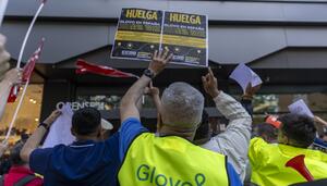 Una “histórica huelga” en Glovo intentará parar los repartos este fin de semana