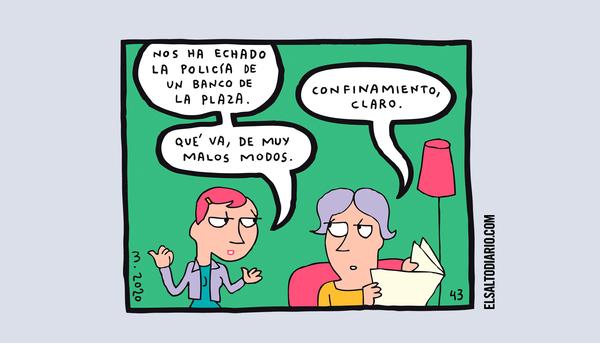 Confinamiento, por Mauro Entrialgo