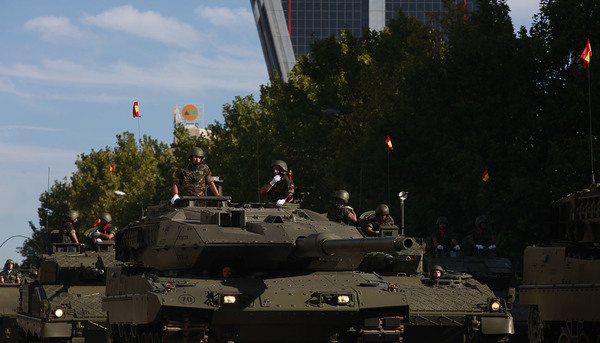 Doce de octubre tanques