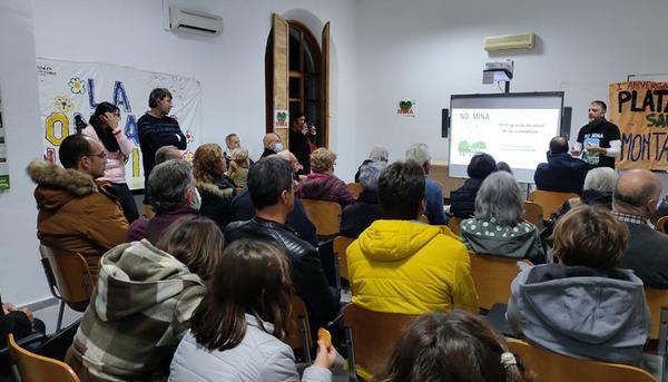 Charla mina Valdeflores