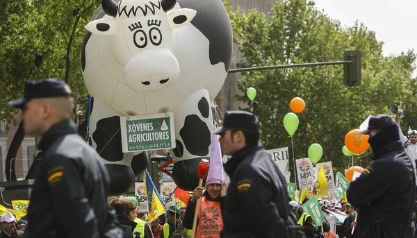 Manifestacion Ganaderos Madrid 2