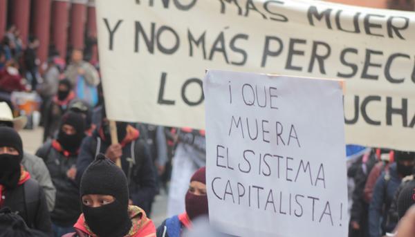 emitir no pueden ver Grillo Ejército Zapatista de Liberación Nacional (EZLN) | “Alto a la guerra por  los intereses capitalistas”, el día que el EZLN salió a la calle después de  una década - El Salto - Edición General