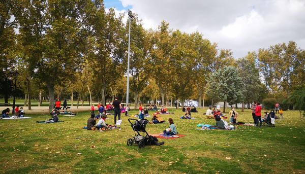 Parque San Isidro Protesta 4 Octubre