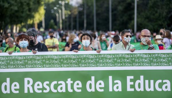 Madrid, Andalucía y Murcia vuelven al cole sin ratios “seguras” - 4