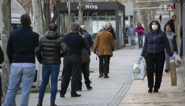 Colas Supermercados Coronavirus - 3