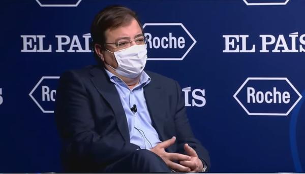Guillermo Fernández Vara, presidente de Extremadura