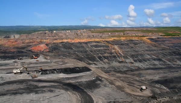 La mina de carbón de El Cerrejón, en la Guajira colombiana.
