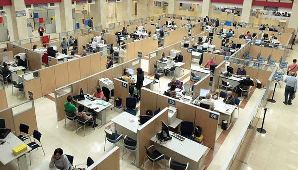 Funcionarios de la Agencia Tributaria