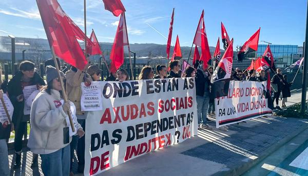 Piquete CGT Inditex