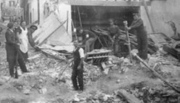 Bombardeo Mercado Central Alicante