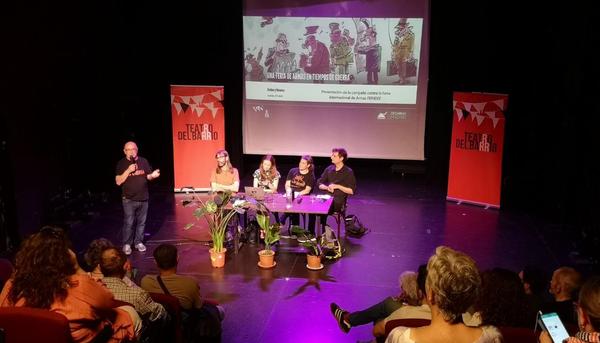 FEINDEF2023 Mesa redonda en el Teatro del Barrio