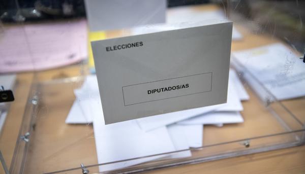 Urna electoral Congreso