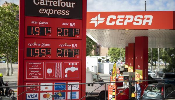 Cesta compra gasolina Revista 62