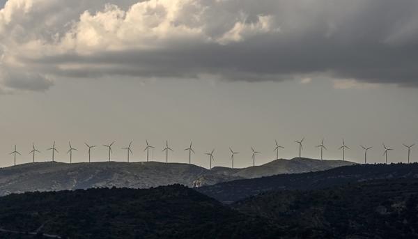 España Vaciada aerogeneradores eólica castellón