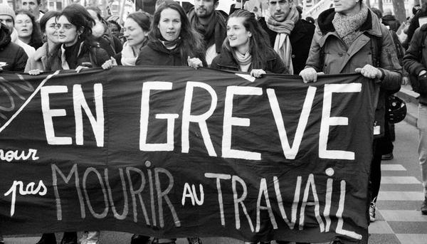 protesta pensiones Francia enero
