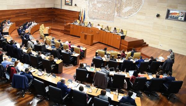 Asamblea Extremadura zoom