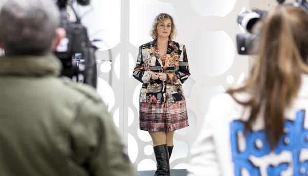 María Sevilla rueda de prensa