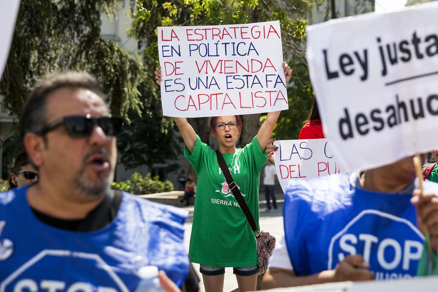 El Congreso aprueba debatir la Ley de Vivienda de la PAH