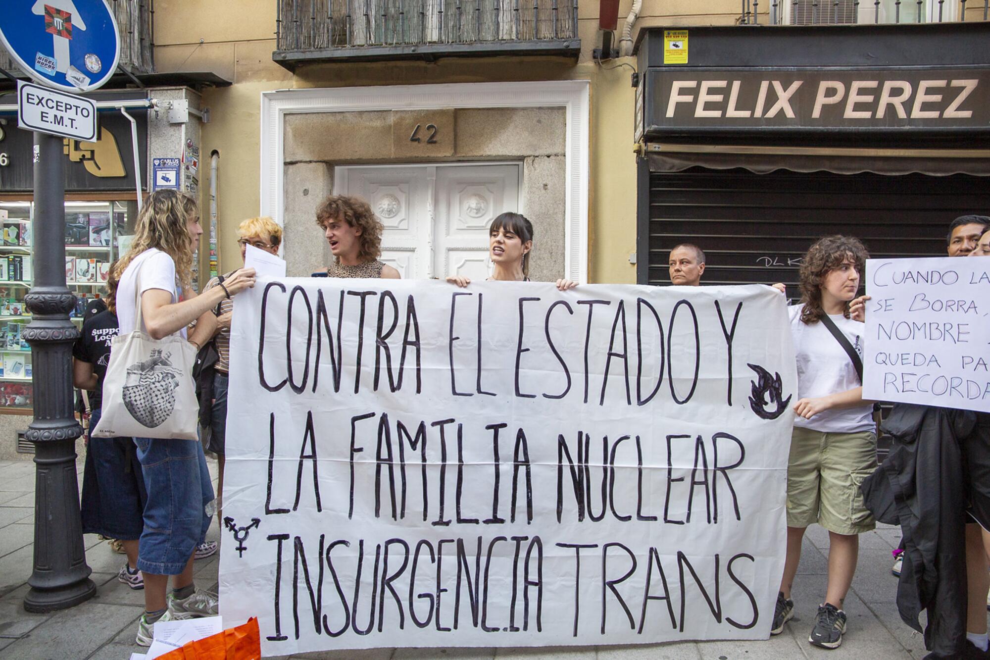 Concentración Derechos Trans fallecidas Ministerio - 1