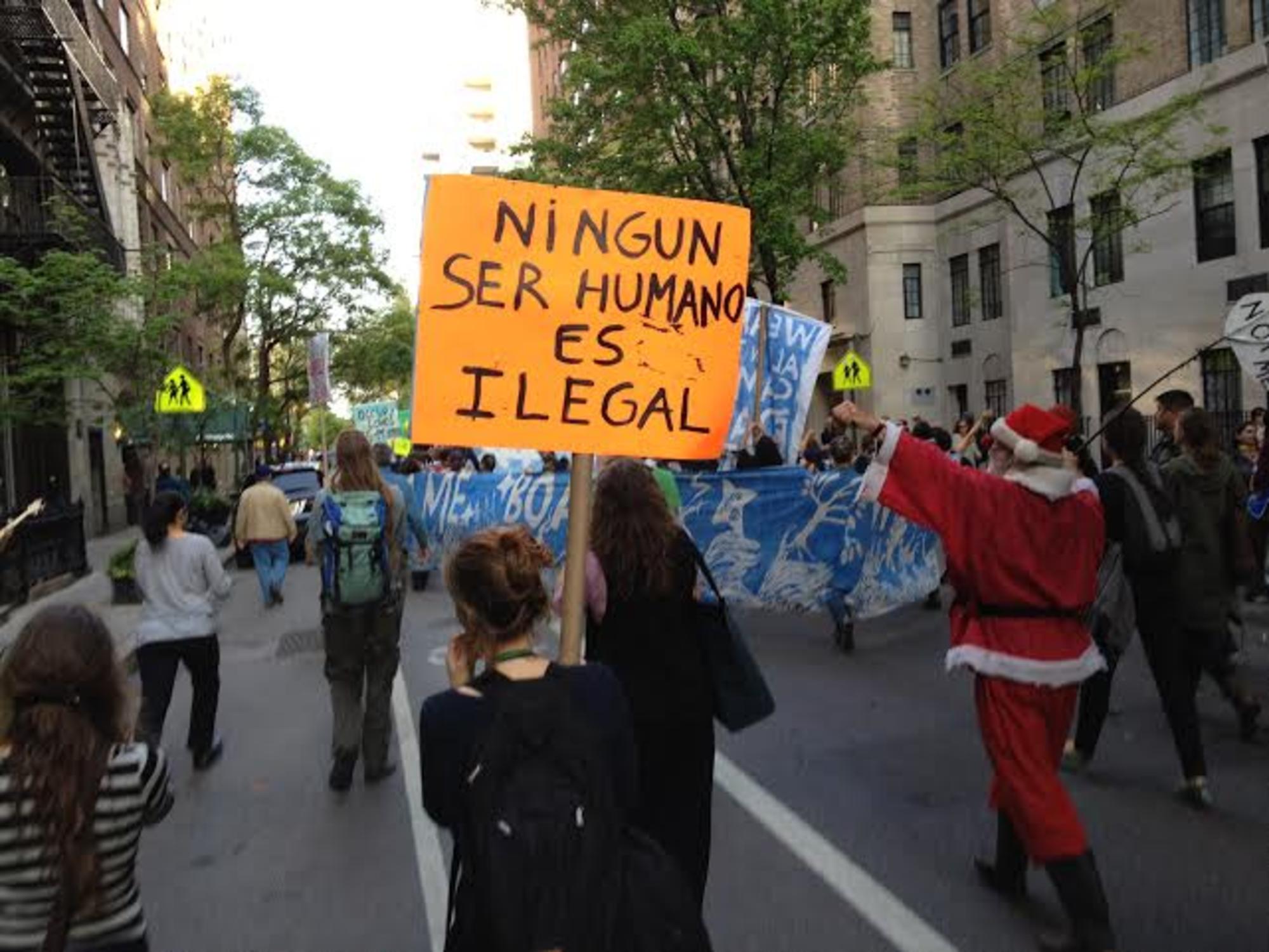 ningún ser humano es ilegal