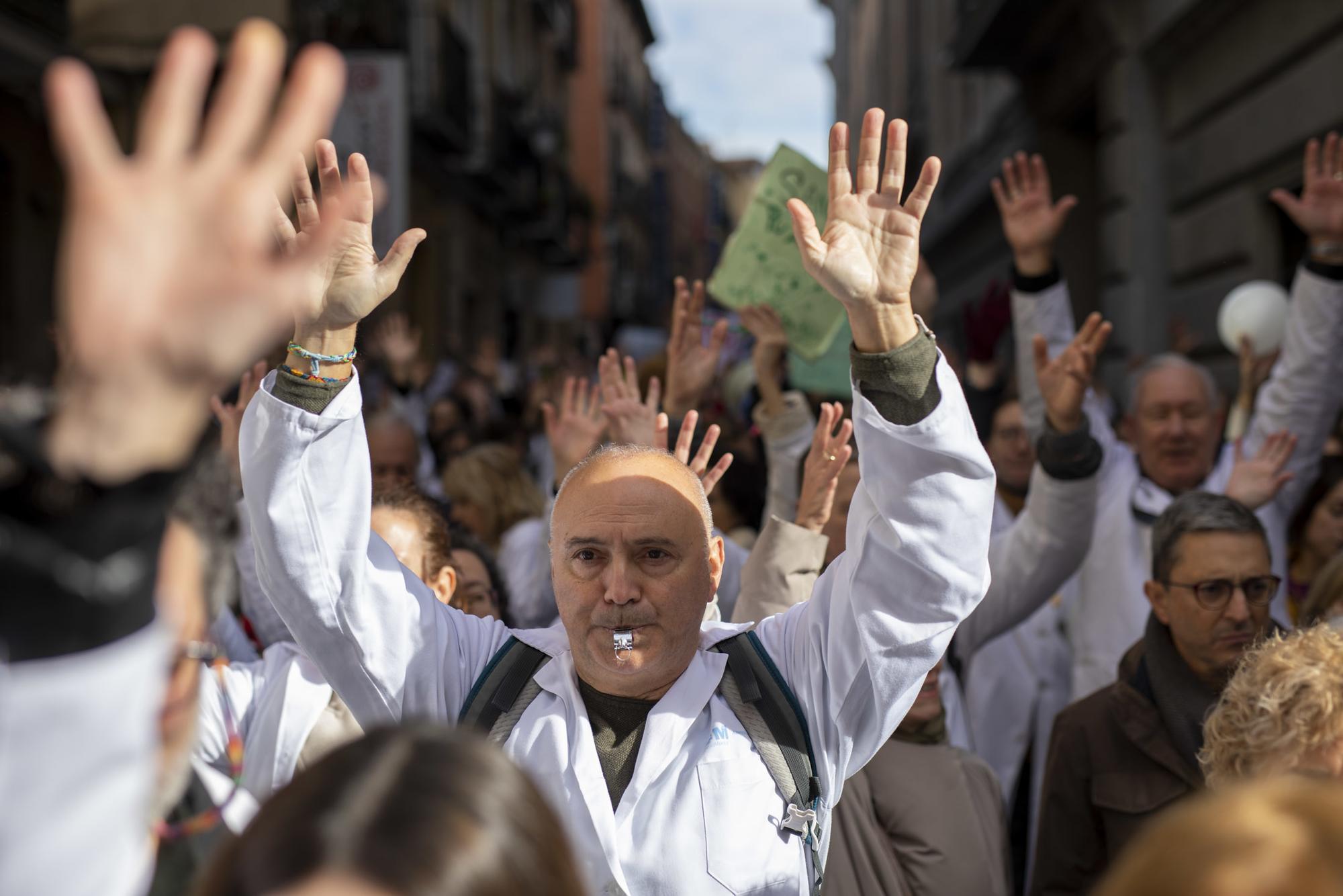 Manifestación huelga médicos primaria - 14