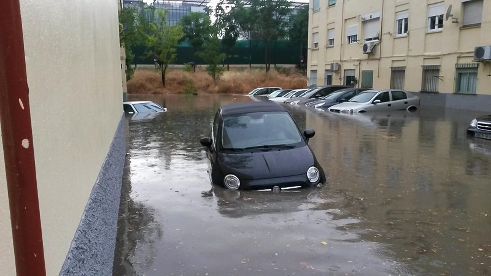 Barrio Aeropuerto inundaciones