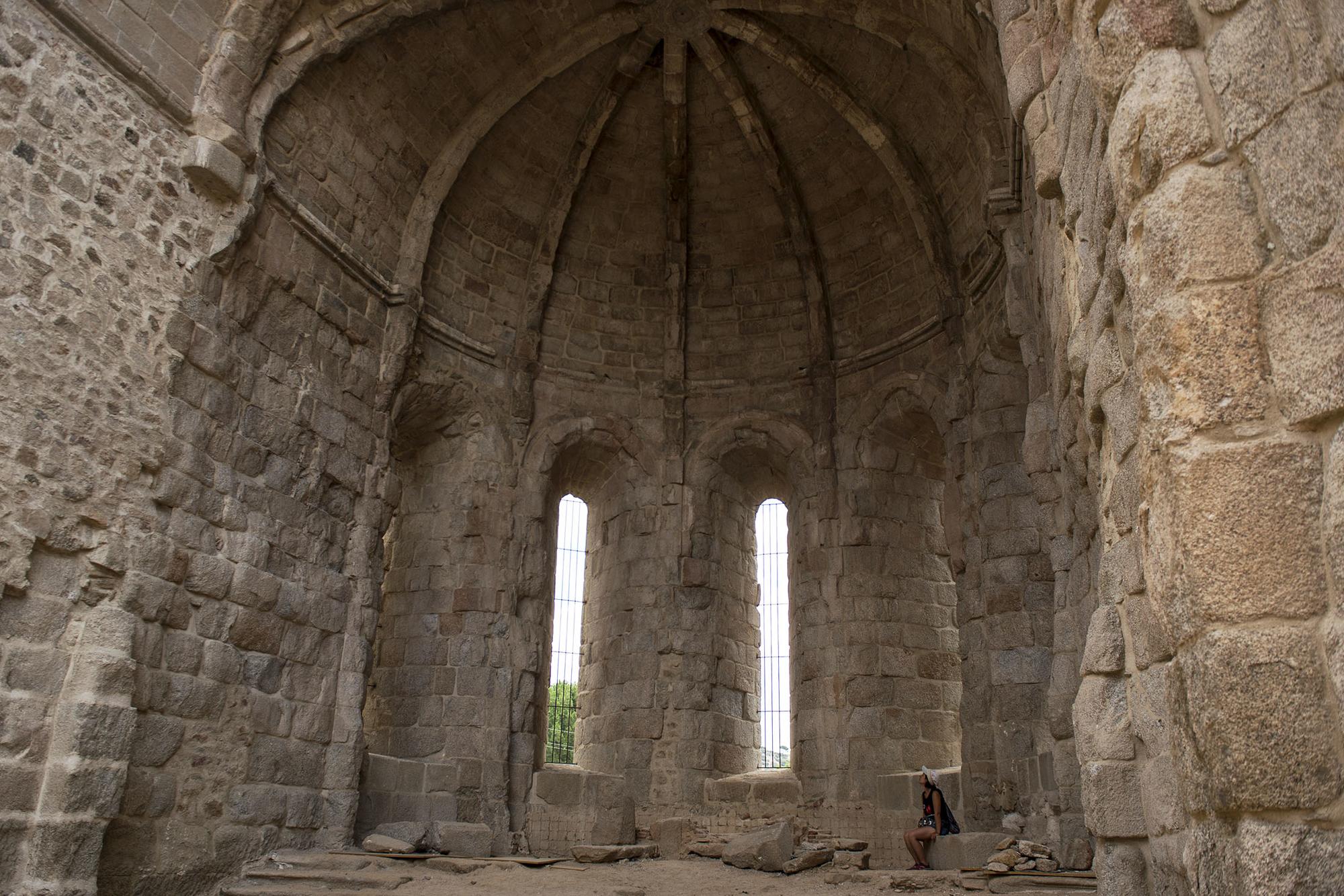 Ábside del monasterio de Santa María la Real de Valdeiglesias de Pelayos de la Presa