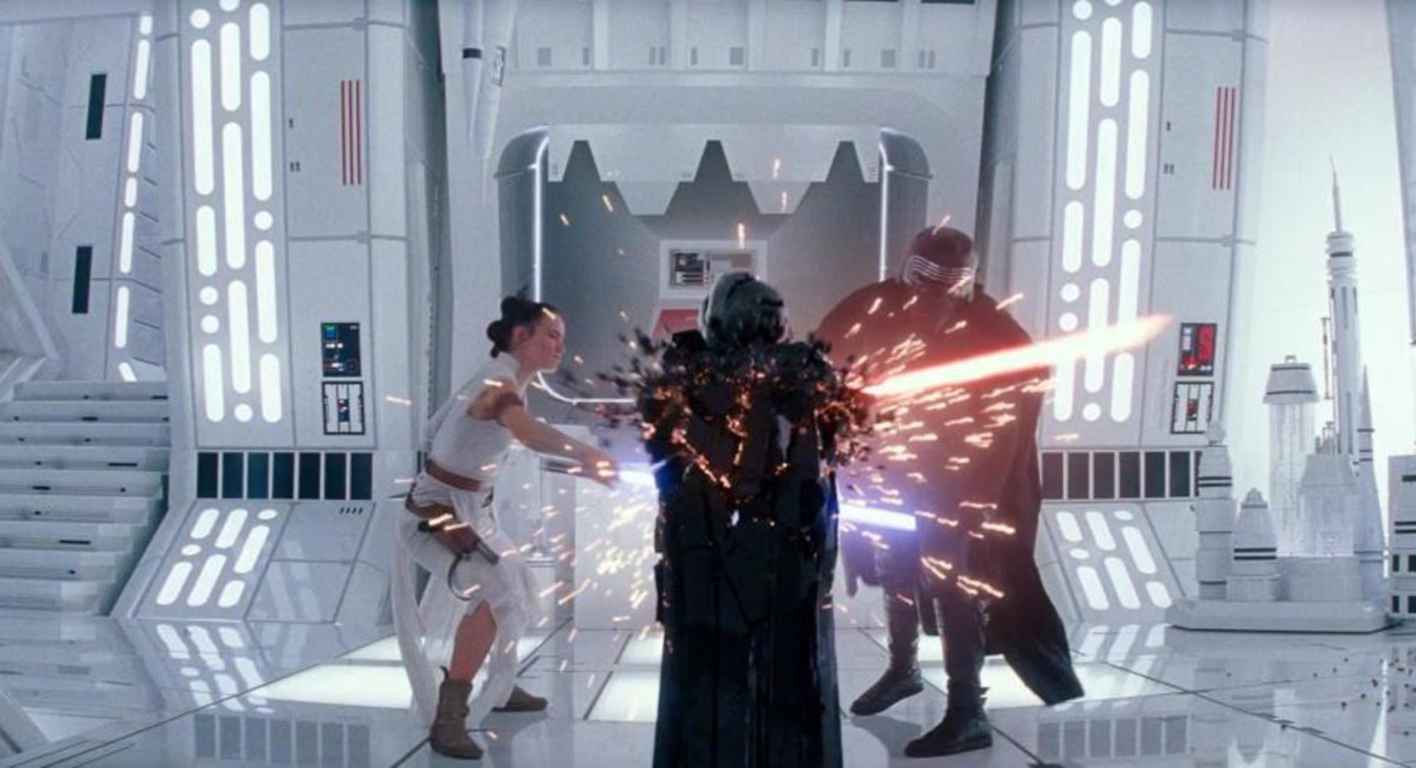 Escena de El Ascenso de Skywalker, IX parte de la saga Star Wars