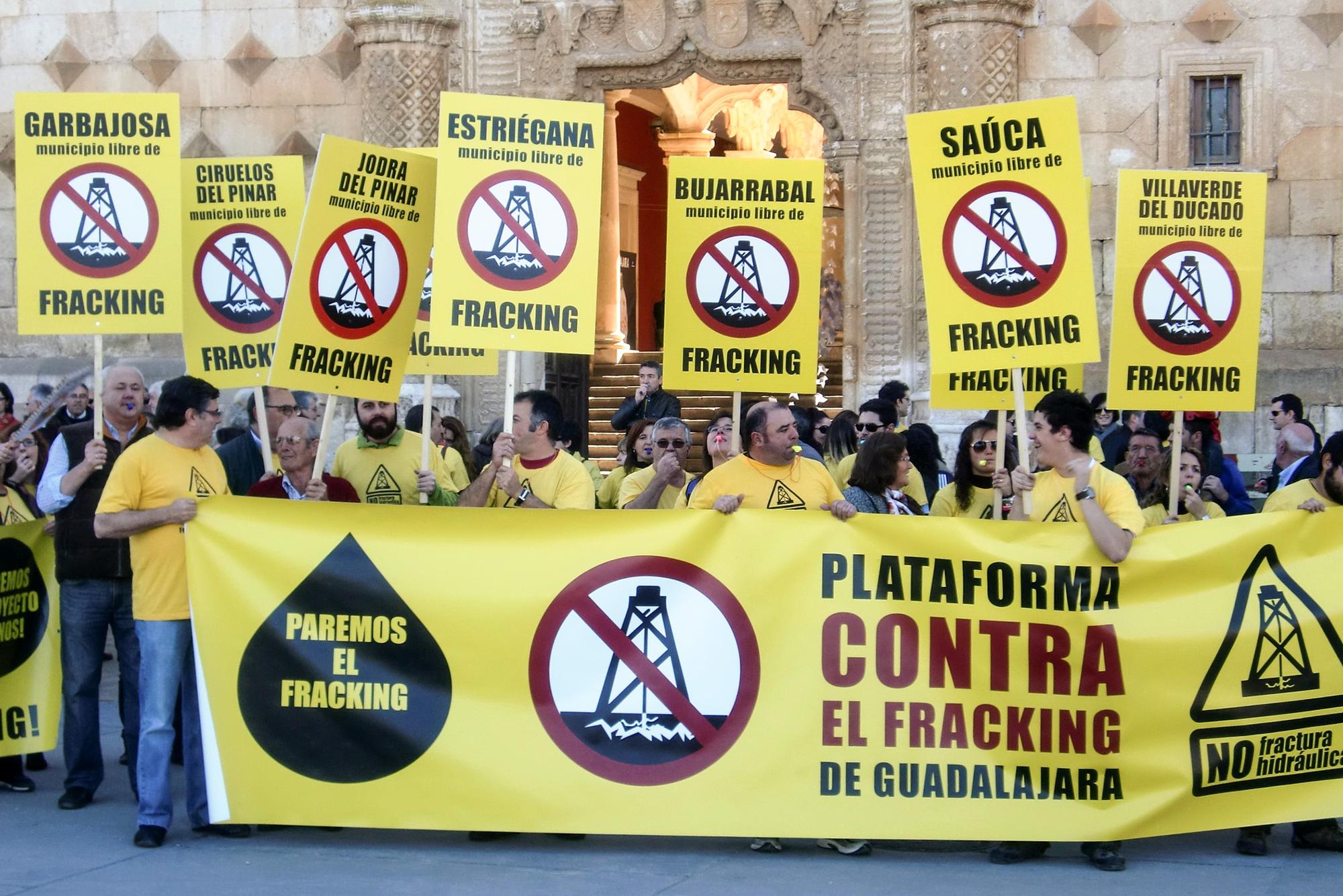 Plataforma antifracking Guadalajara