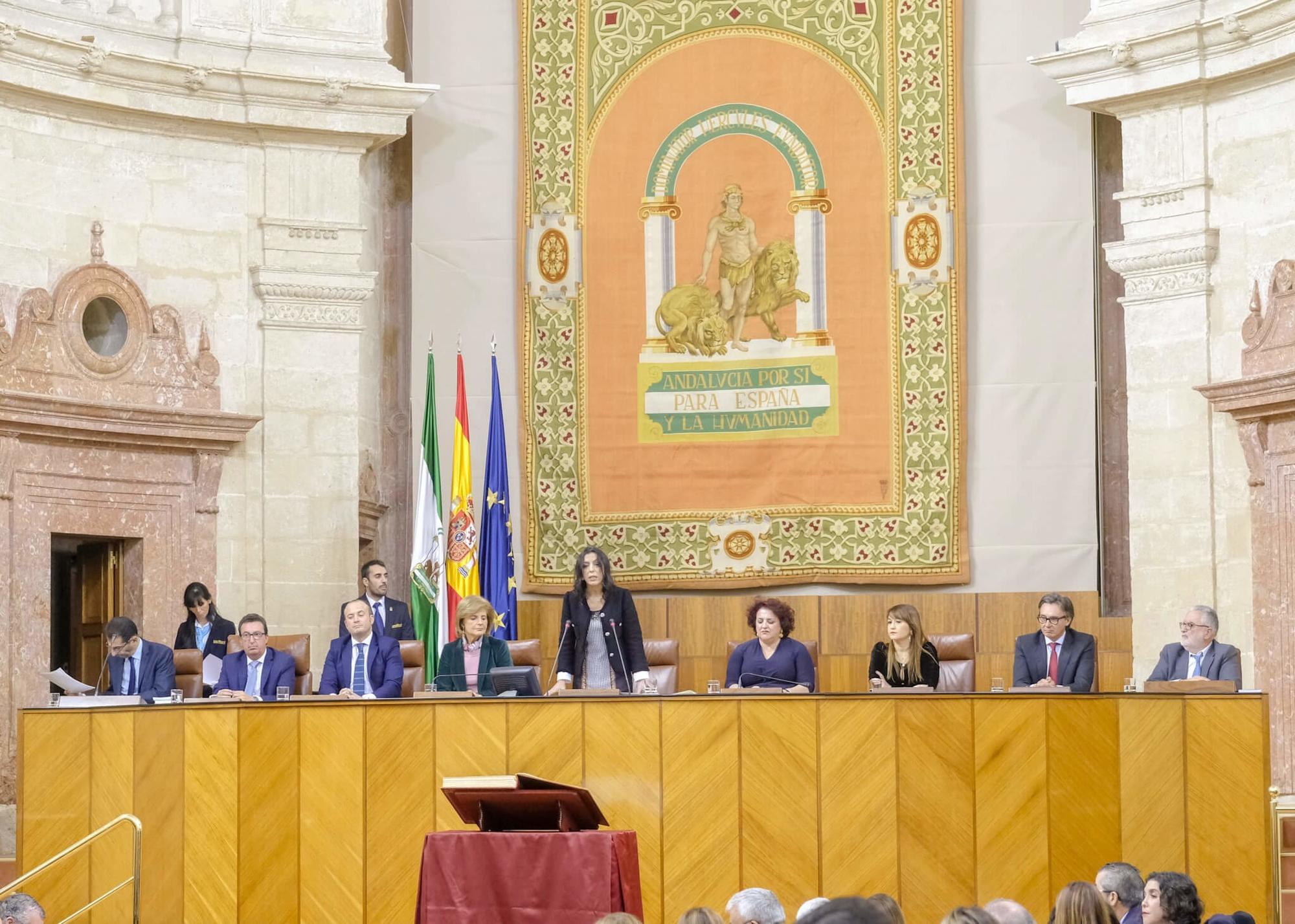 Inicio XI Legislatura Parlamento Andalucía 01