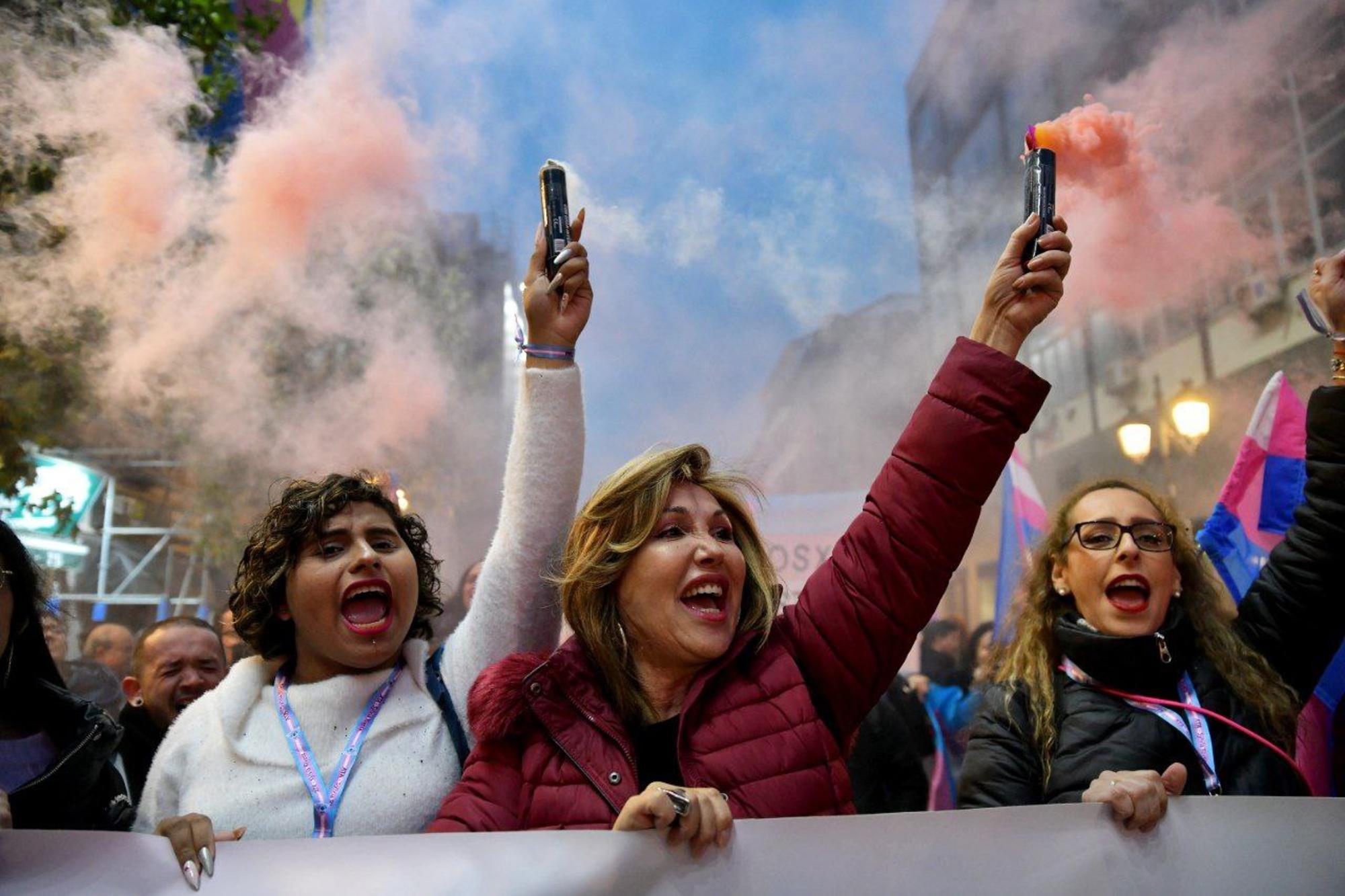 Manifestación 10 de diciembre Ley Trans - 2